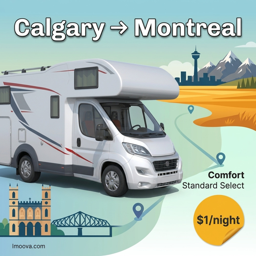 Comfort Standard Select - Calgary to Montreal