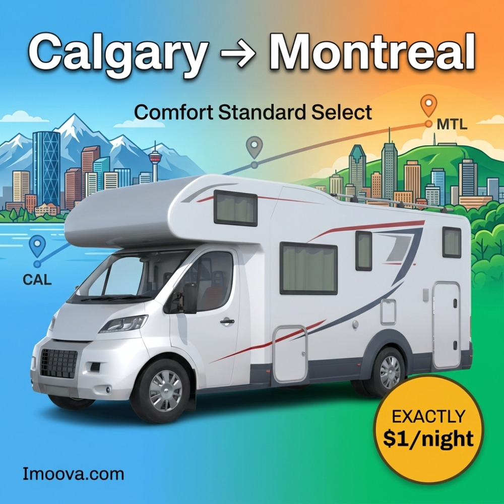 Comfort Standard Select - Calgary to Montreal