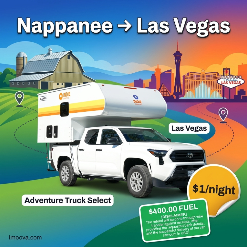 Adventure Truck Select - Nappanee to Las Vegas