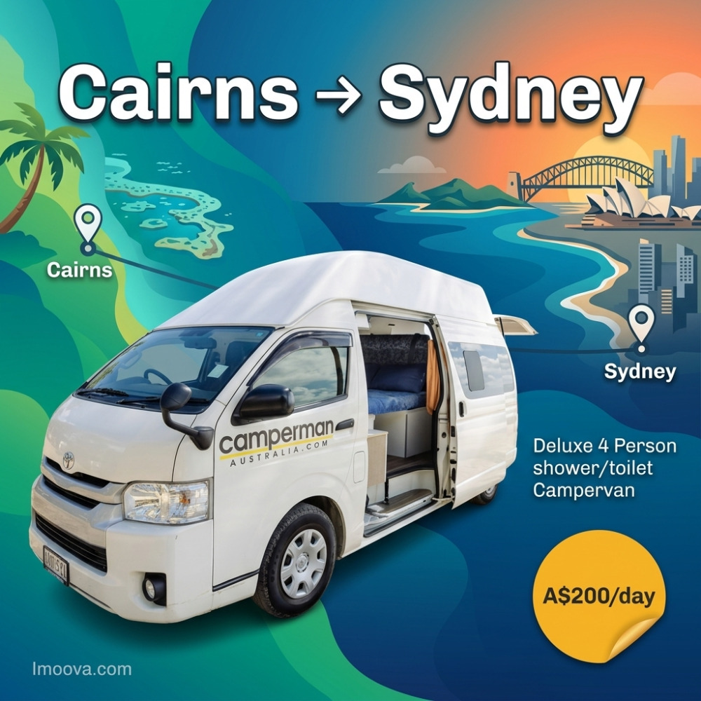 Deluxe 4 Person shower/toilet Campervan - image 1