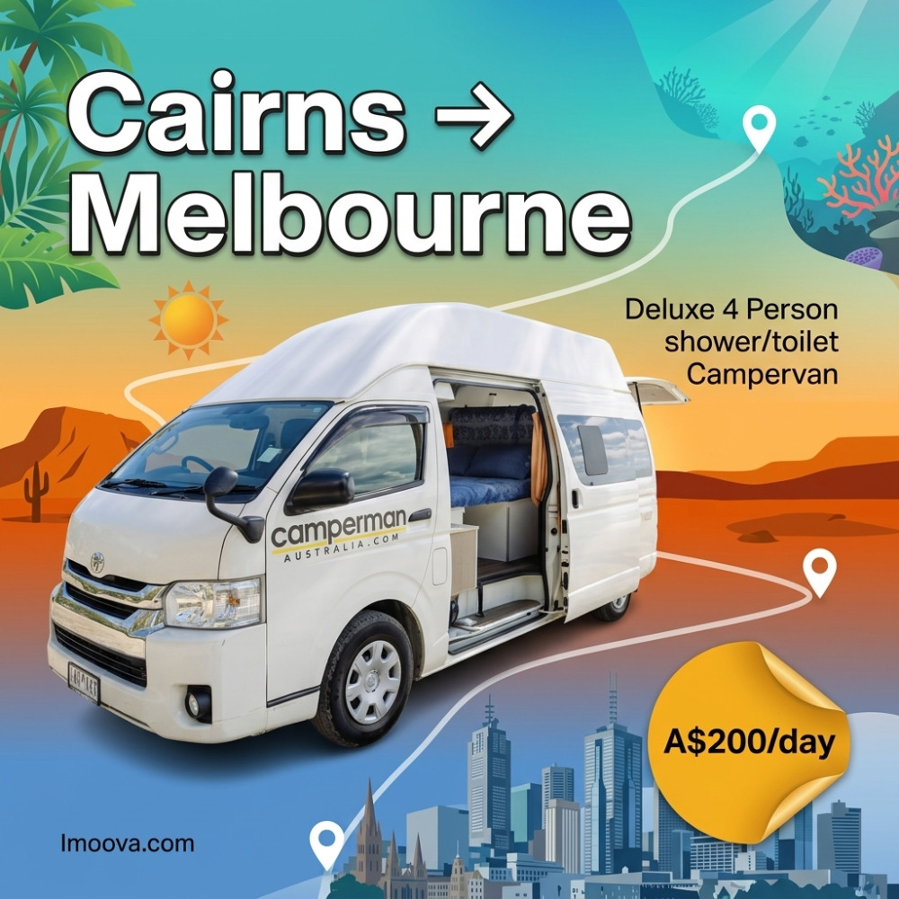 Deluxe 4 Person shower/toilet Campervan - image 1