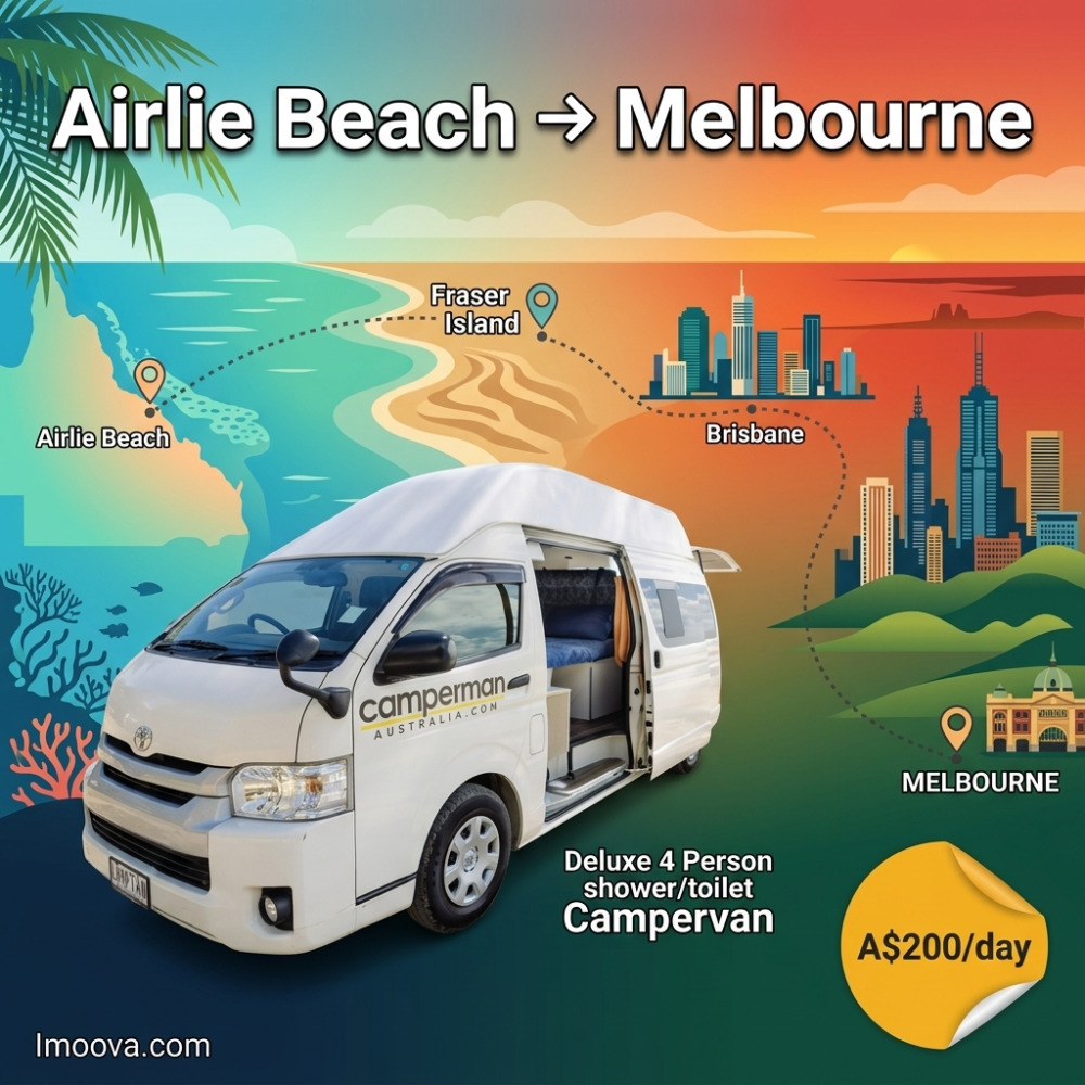 Deluxe 4 Person shower/toilet Campervan - image 1