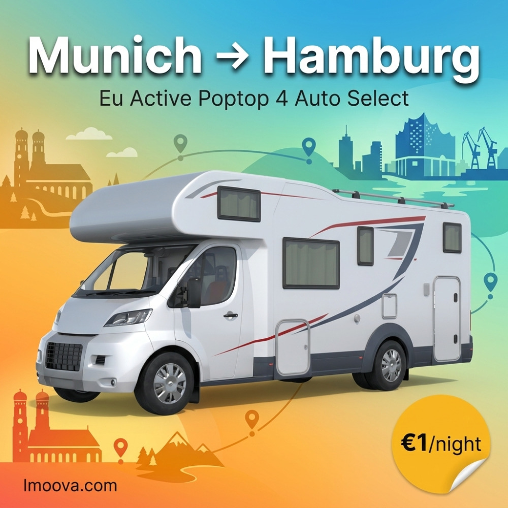 Eu Active Poptop 4 Auto Select - Munich to Hamburg