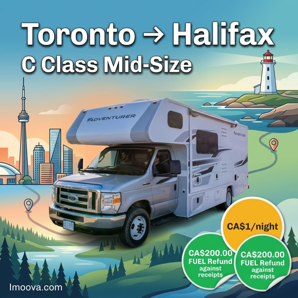 C Class Mid-Size - Toronto to Halifax
