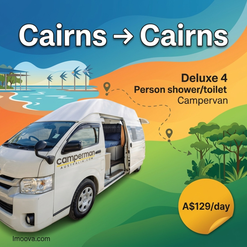 Deluxe 4 Person shower/toilet Campervan - image 1