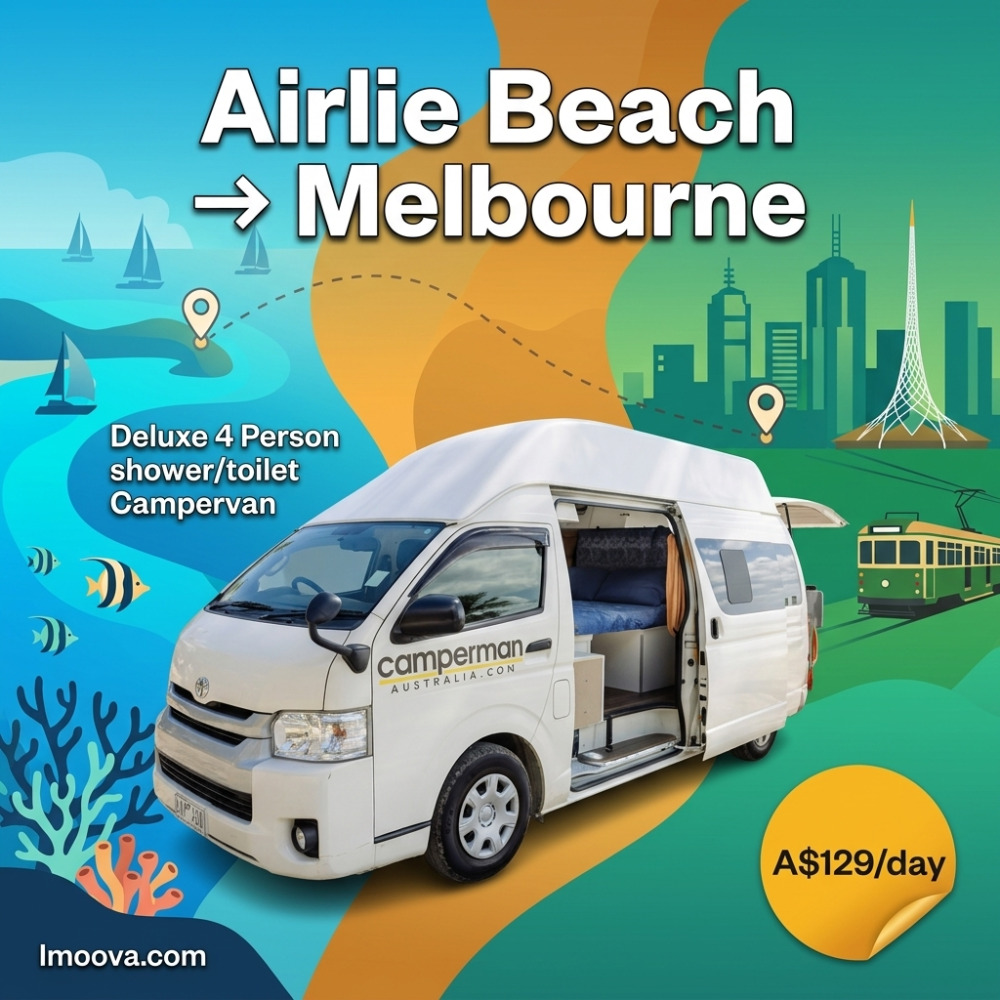 Deluxe 4 Person shower/toilet Campervan - image 1