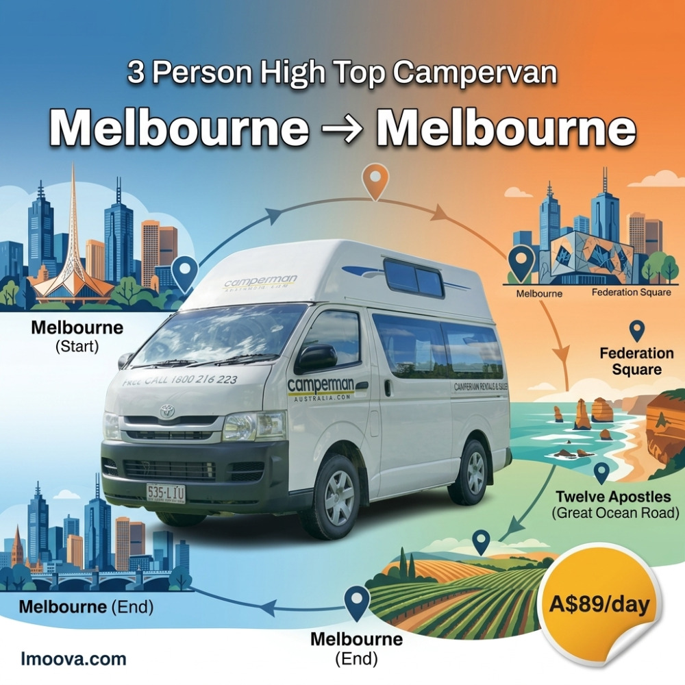 3 Person High Top Campervan - image 1