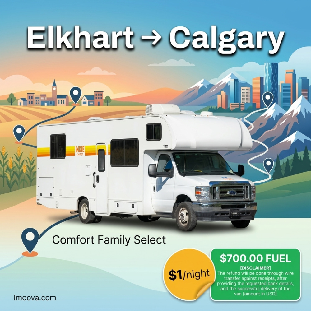 Comfort Family Select - Elkhart to Calgary