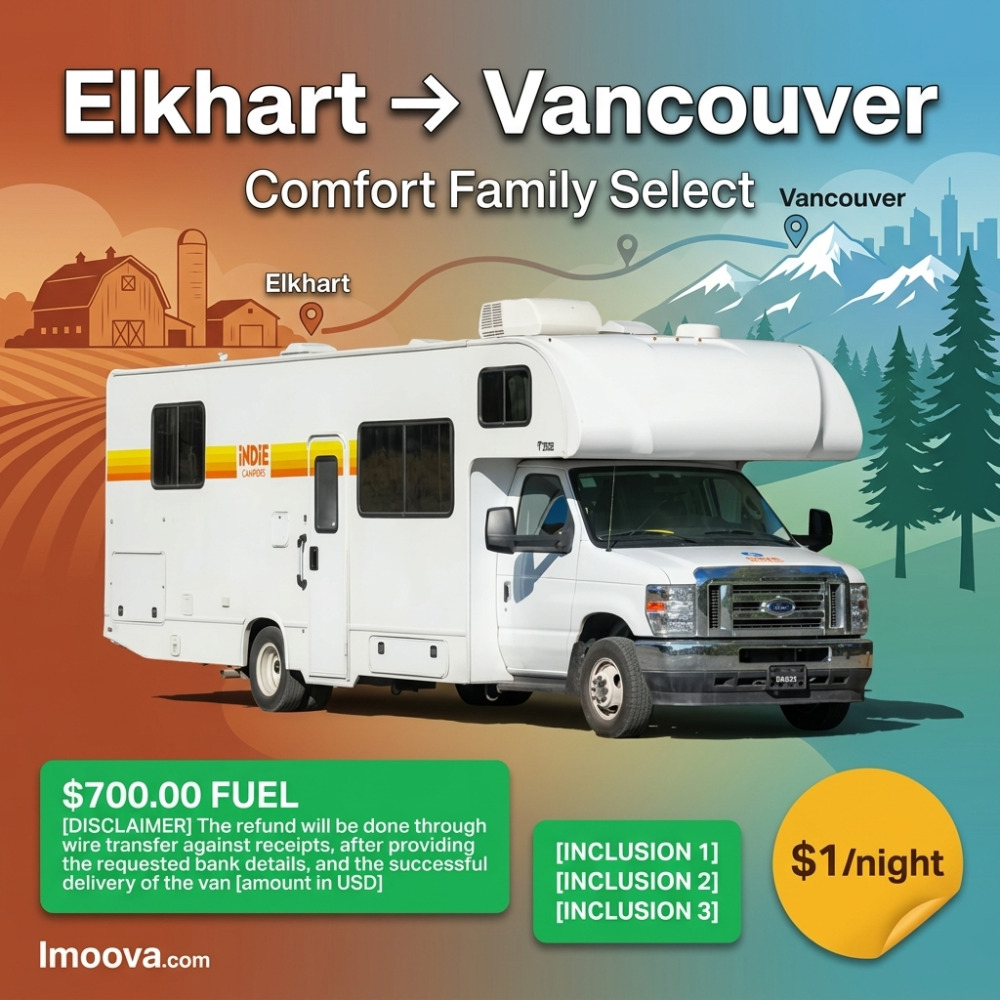 Comfort Family Select - Elkhart to Vancouver